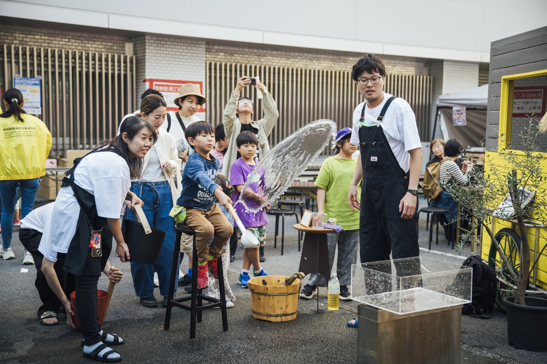 路上実験イベント なんだかんだ
